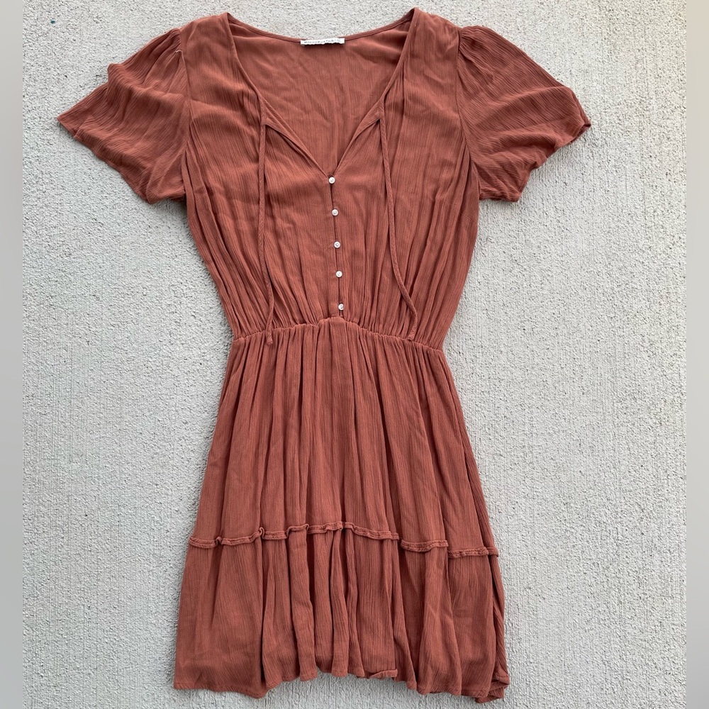 Abercrombie & Fitch Rust Mini Dress